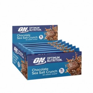 Optimum Nutrition Protein Bar Chocolate Sea Salt Crunch 720 grams (12 Bars) Brasil | ZY1593608