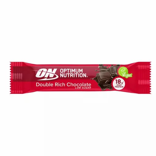 Optimum Nutrition Plant Protein Bar Double Rich Chocolate 60 grams - Notify me Brasil | XL1972485